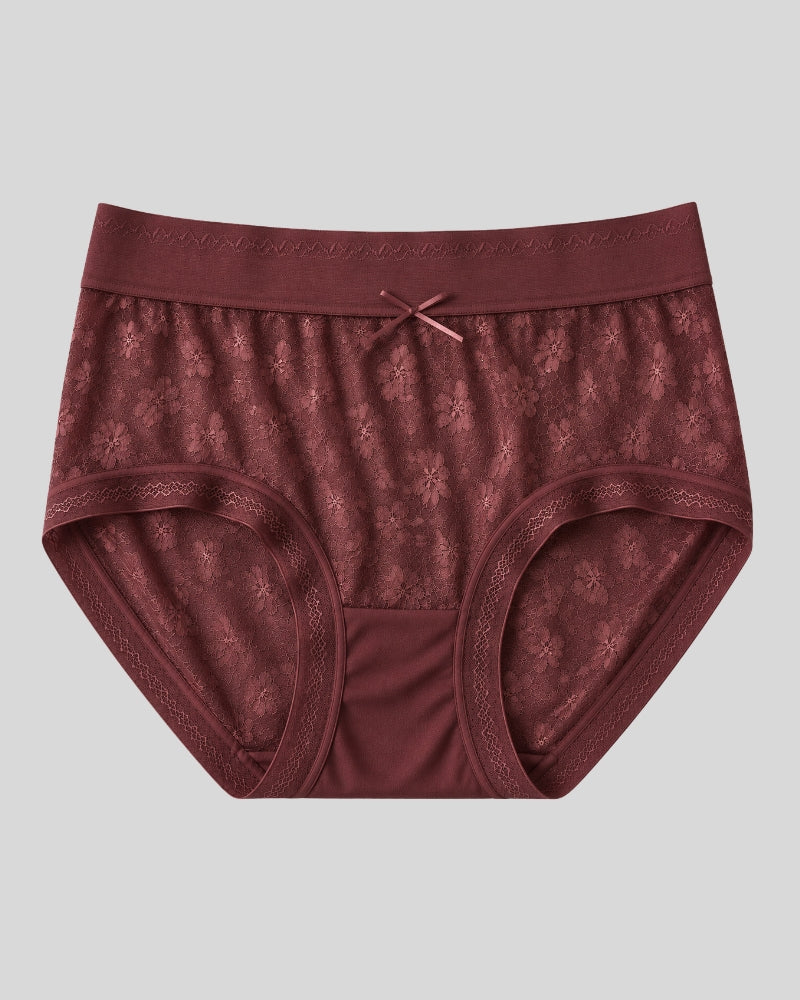 Mahogany Blossom Lace Panty