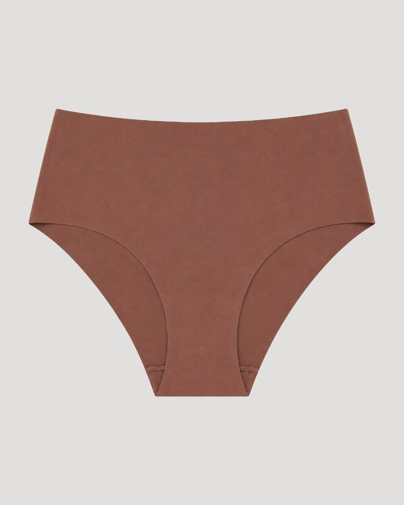 Mocha Seamless Comfort Bikini Panty