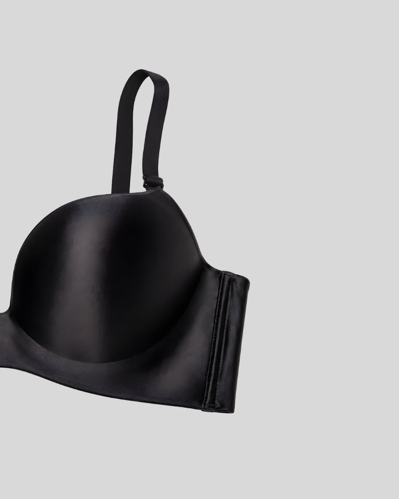 Midnight Silk Push-Up Bra