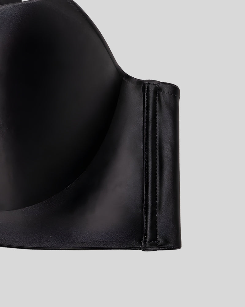 Midnight Silk Push-Up Bra