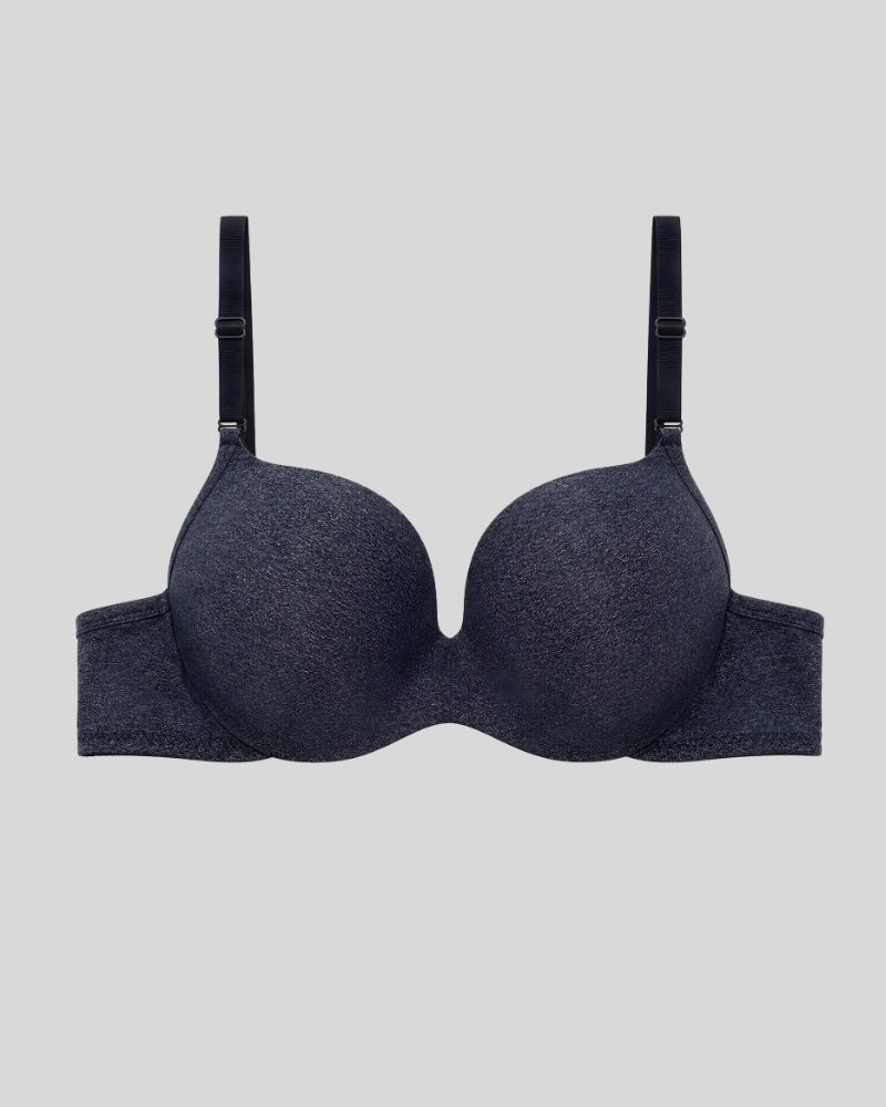 Midnight Heather Soft Push-Up Bra