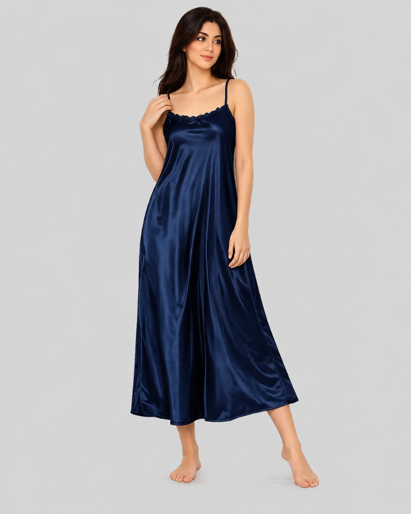 Midnight Luxe Silk 2-Piece Nightwear Set