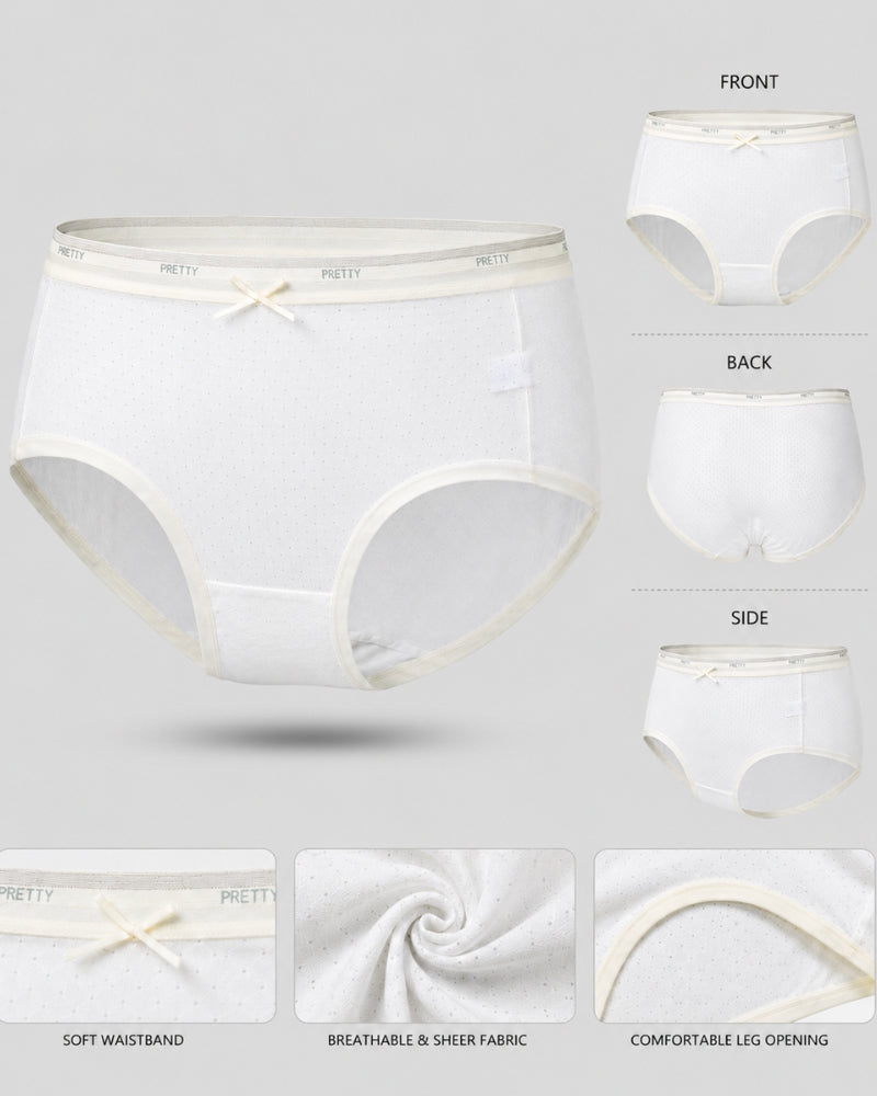 Ivory Comfort Mesh Panty