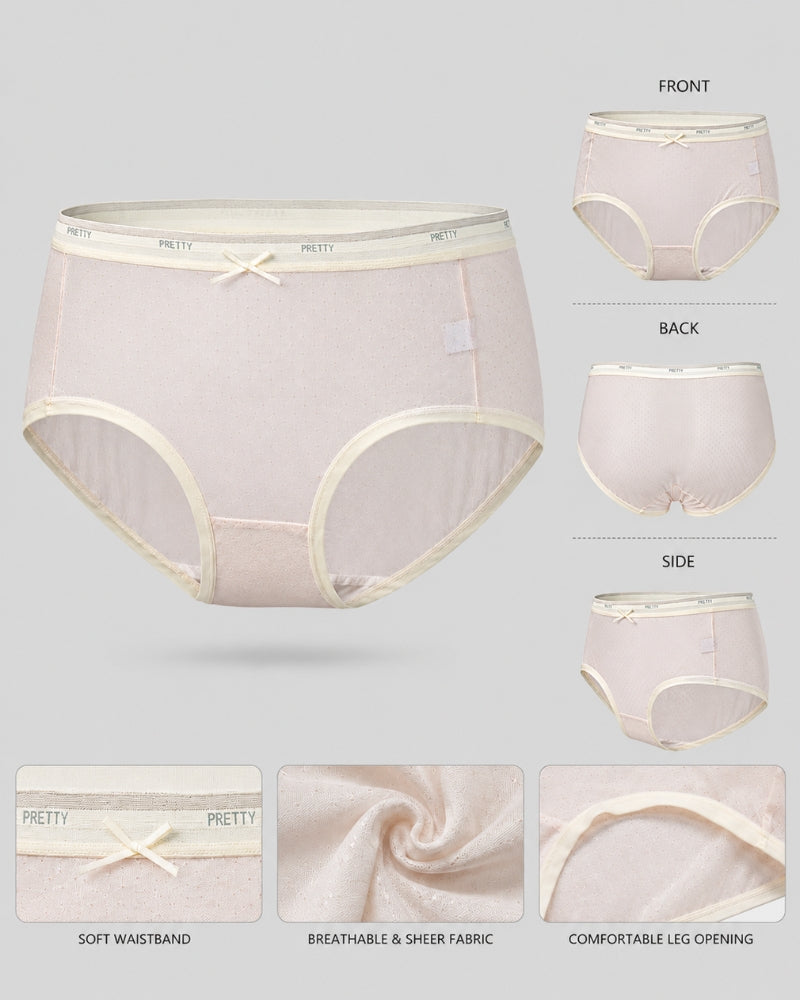 Pure Comfort Sheer Bikini Panty
