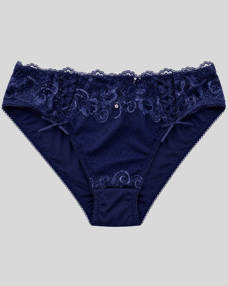 Midnight Blossom Lace Panty