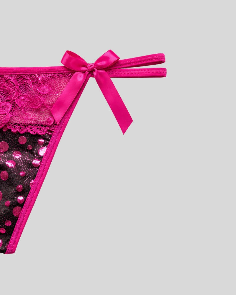 Pink Desire Thong