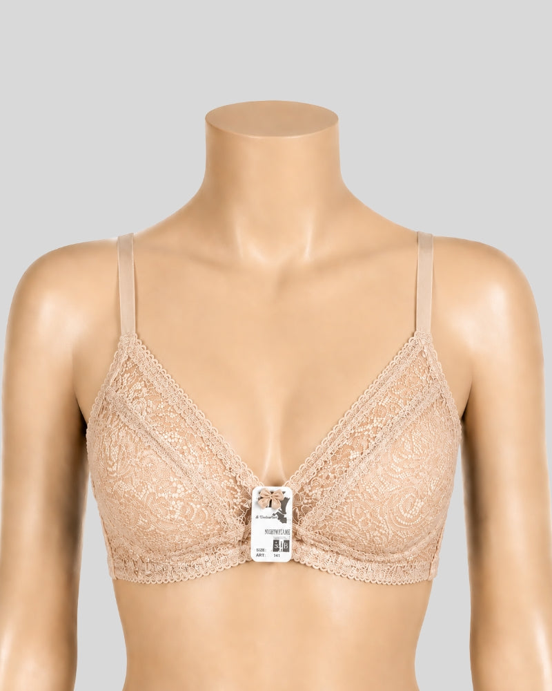 Lace Net Bra