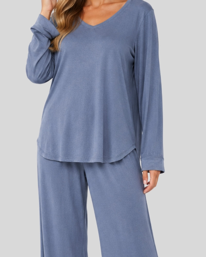 Teal Blue Relax Fit Lounge Set
