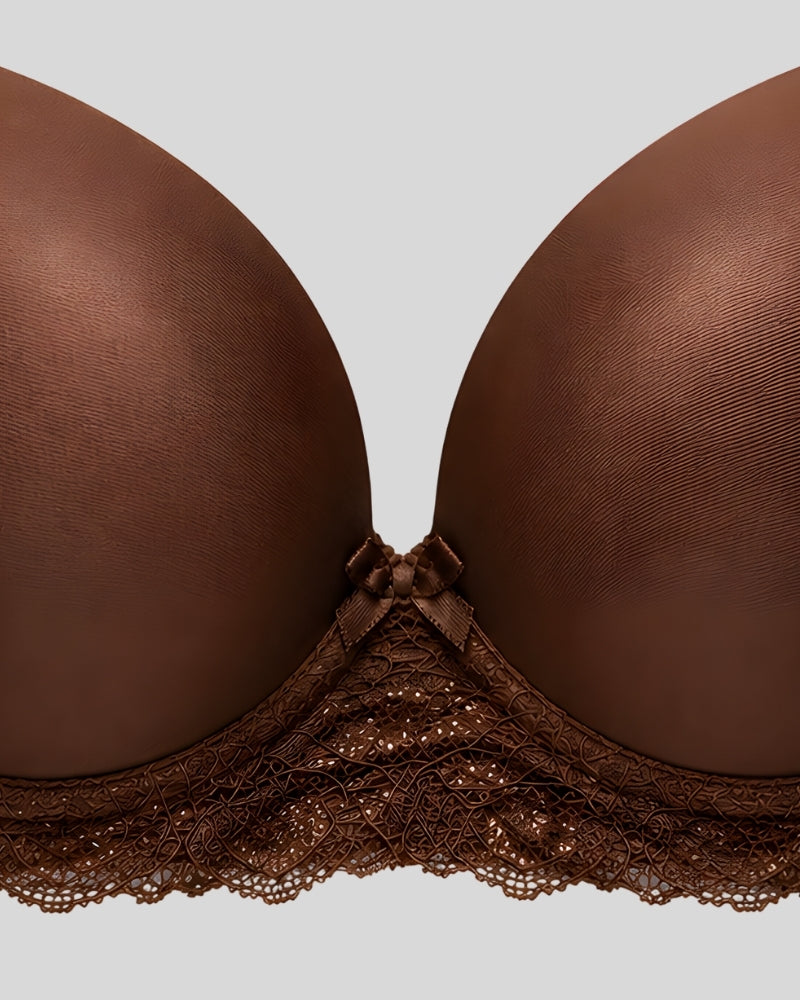 Just Do It Mocha Lace Bra
