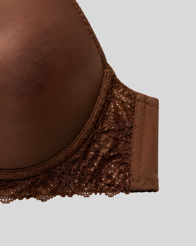 Just Do It Mocha Lace Bra