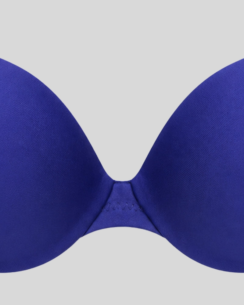 Royal Blue Soft Push-Up Bra Description