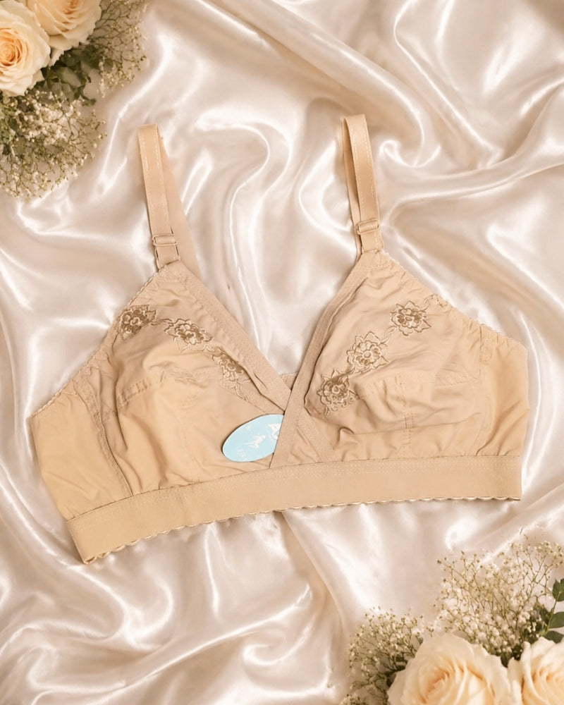 Soft Comfort Cotton Bra (Wide Underband Edition)