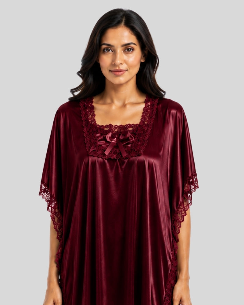 Bordeaux Kaftan Lounge Set