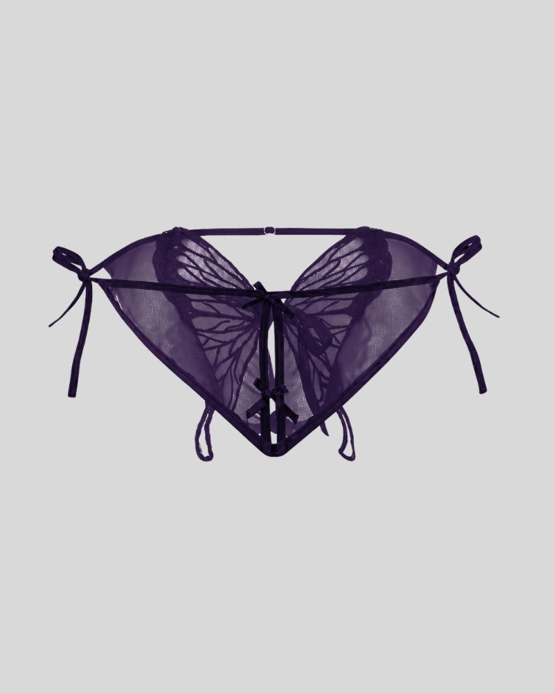 Amethyst Wing Lingerie Set