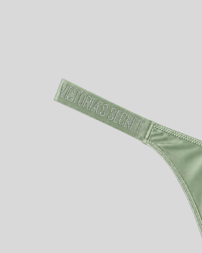 Victoria Secret Pista Satin Shine Thong