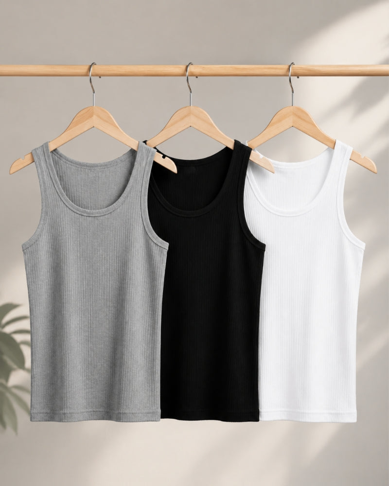 Men’s Comfort Sando Set ( Pack Of 3 )