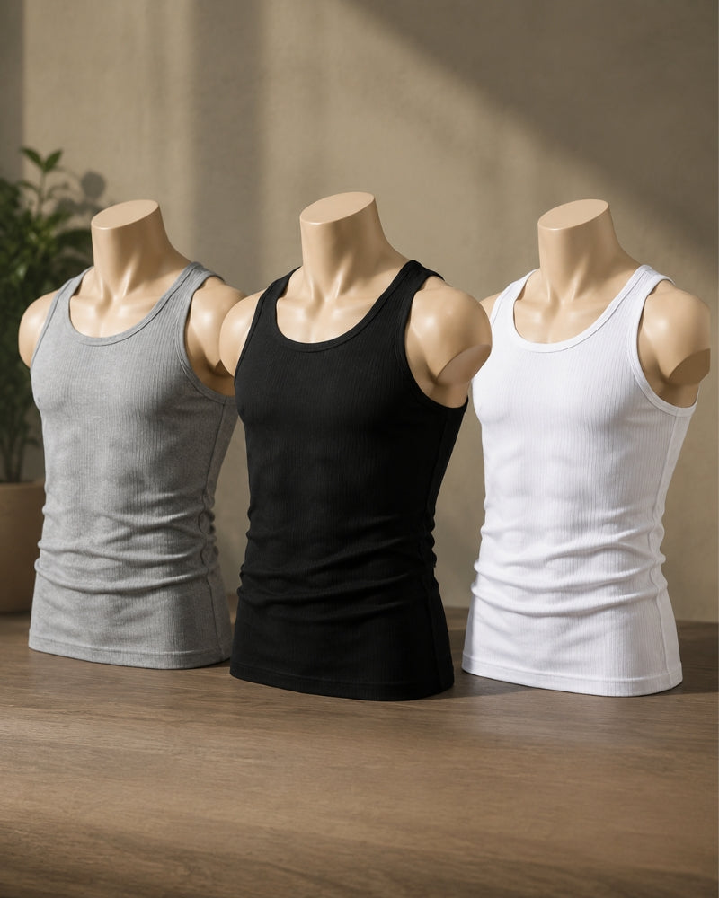 Men’s Comfort Sando Set ( Pack Of 3 )