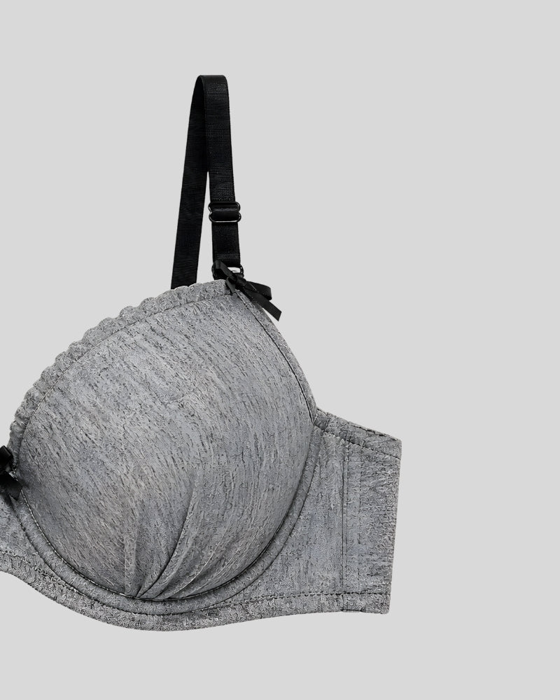 Heather Lace Push-Up Bra