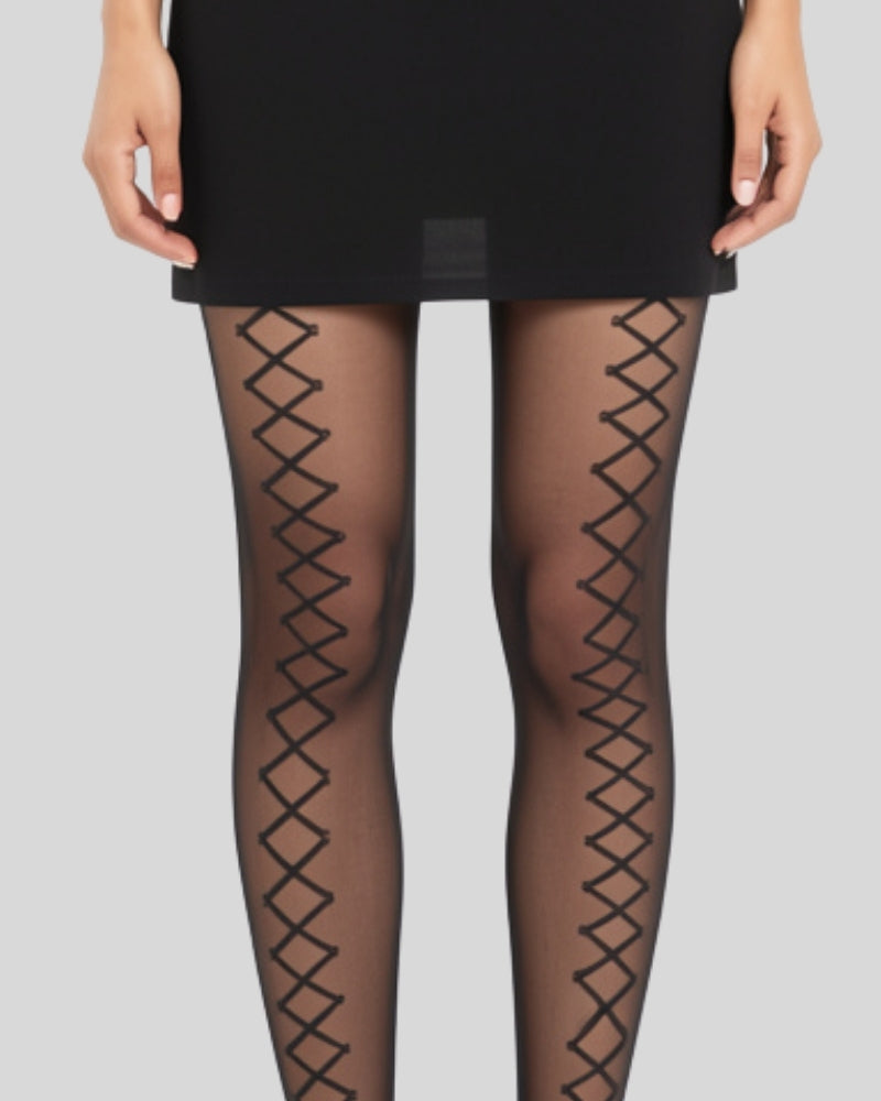 Salsa Criss Cross Legwear