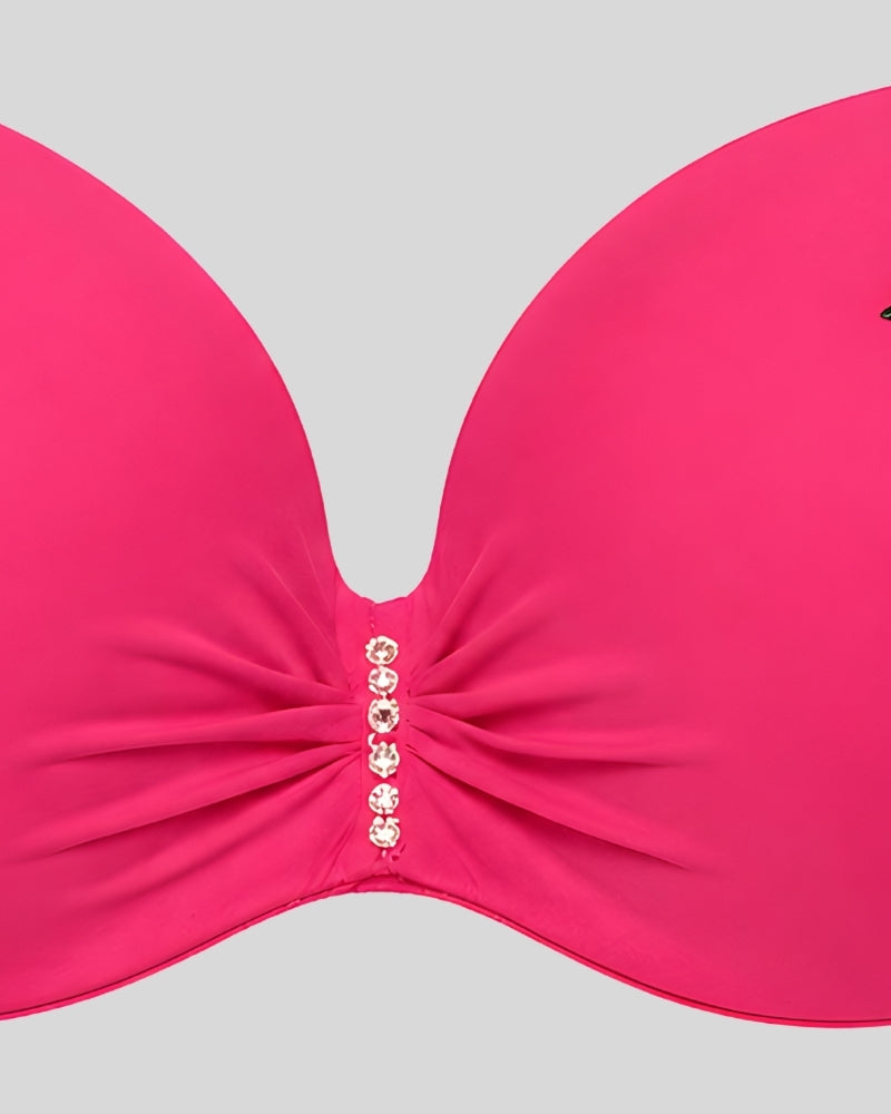 Pink Rose Soft Push-Up Bra