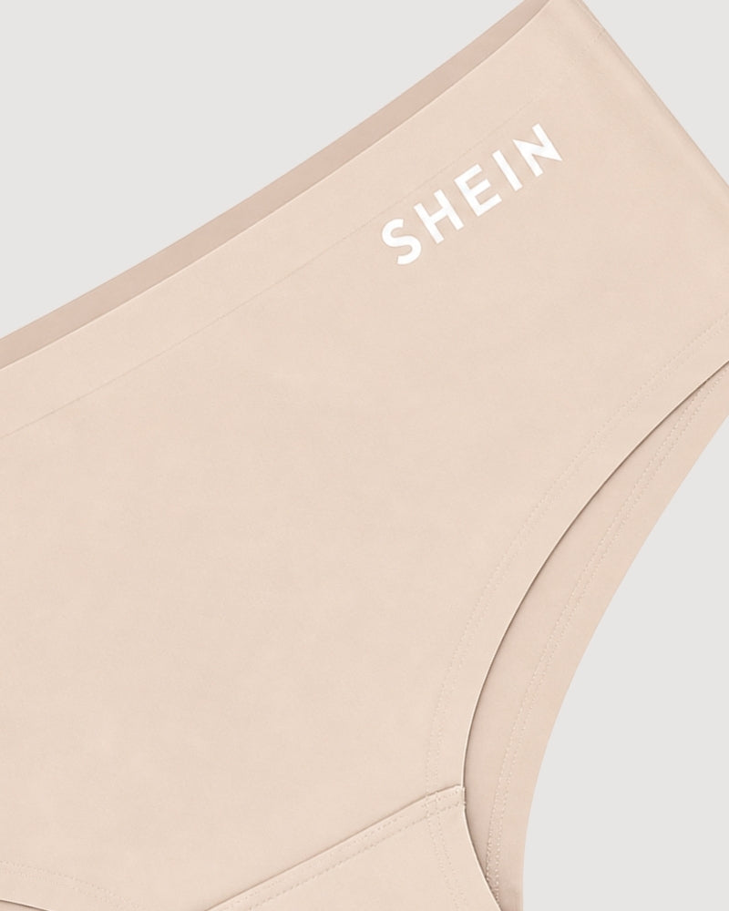 Nude Seamless Logo Bikini Panty