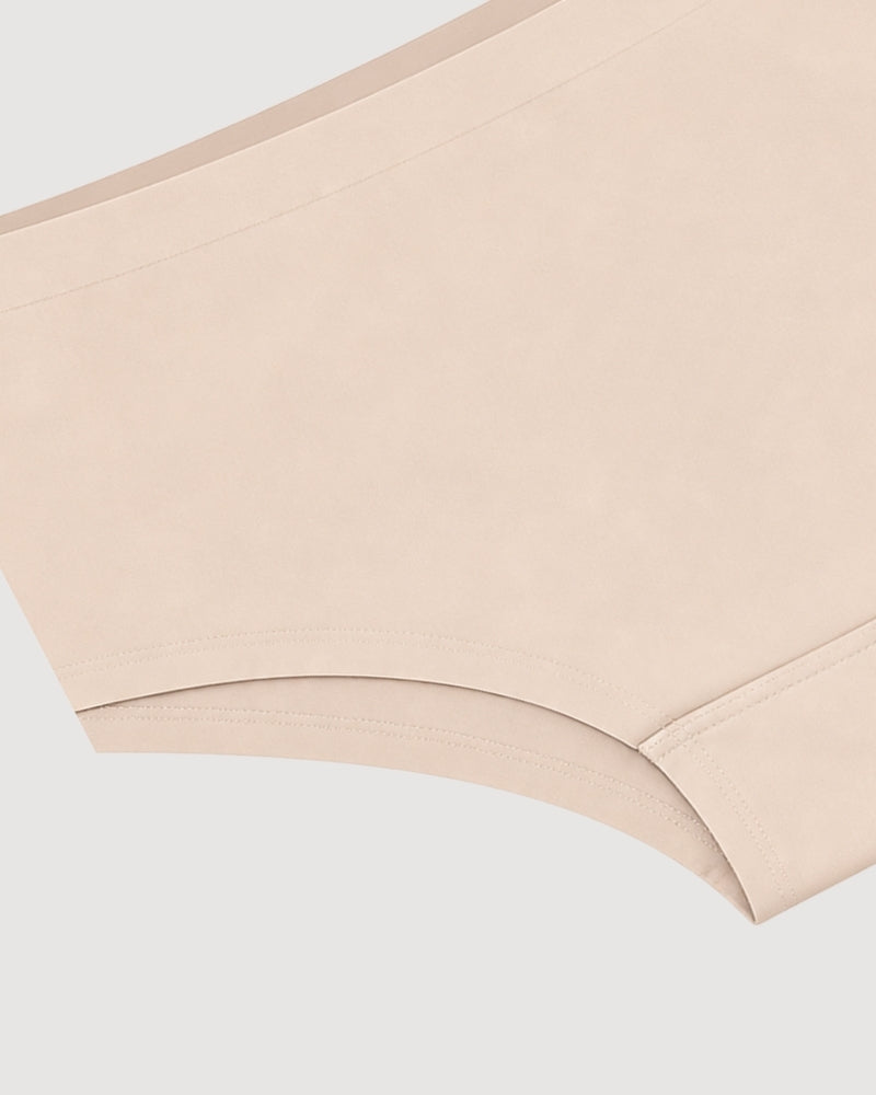 Nude Seamless Logo Bikini Panty