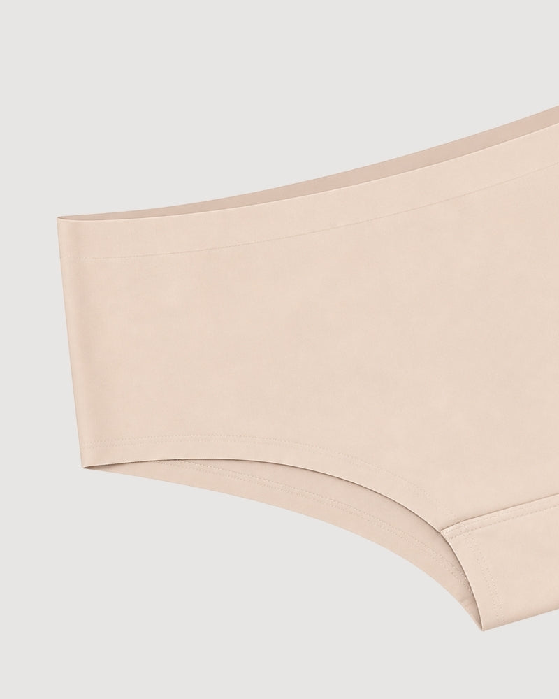 Nude Seamless Logo Bikini Panty