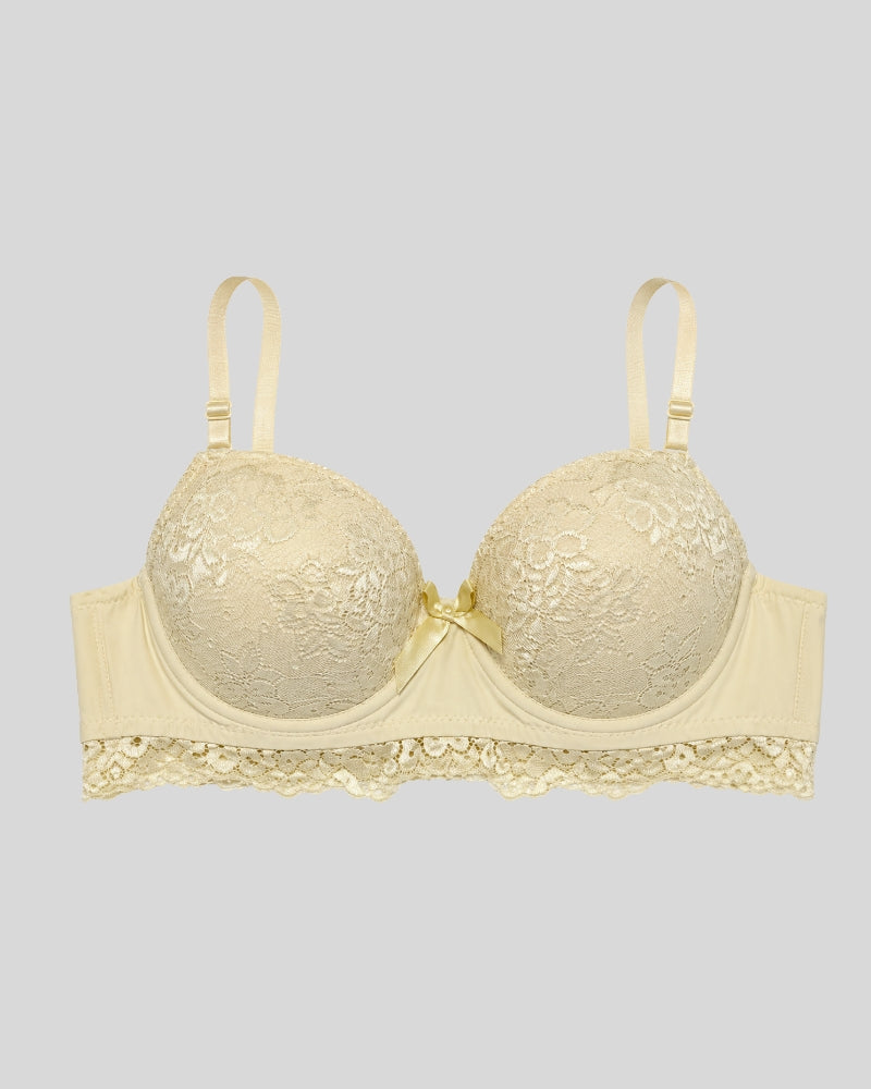 Vanilla Lace Push-Up Bra