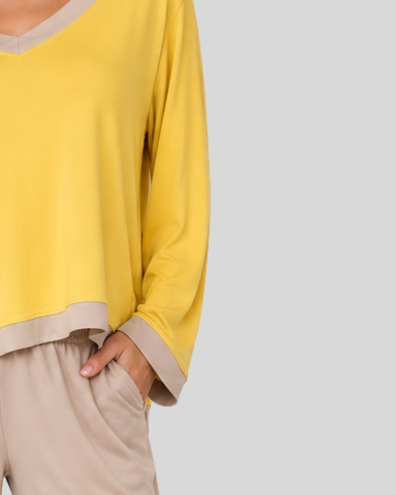 Sunny Yellow Lounge Wear Set