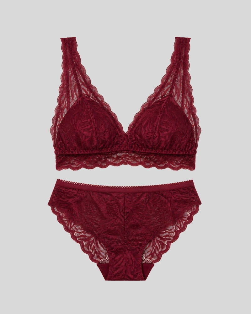 Ruby Lace Lingerie Set