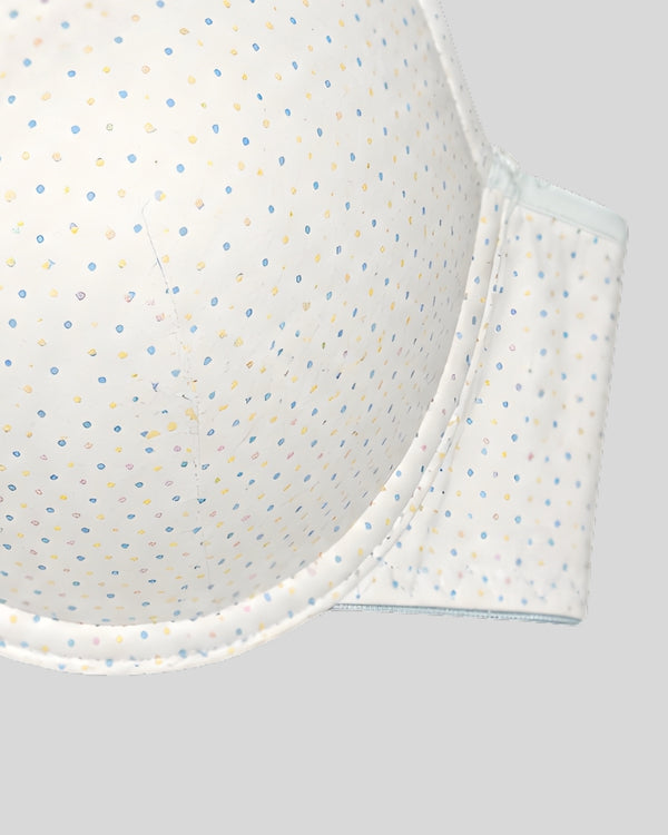 Snow Dot Comfort Bra