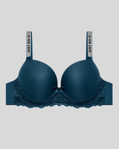 Just Do It Ocean Lace Bra