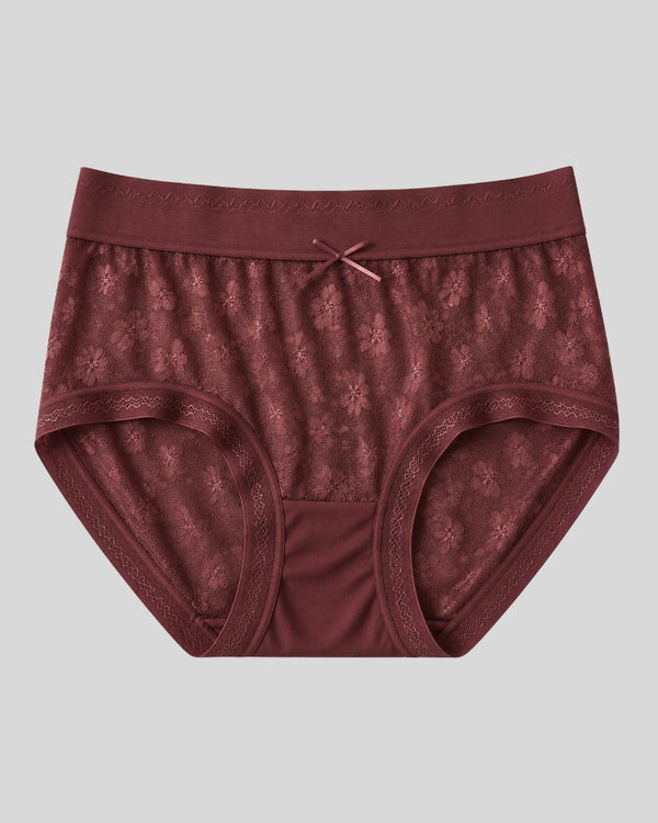 Mahogany Blossom Lace Panty