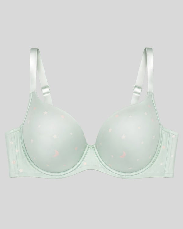 Mint Moon Comfort Bra