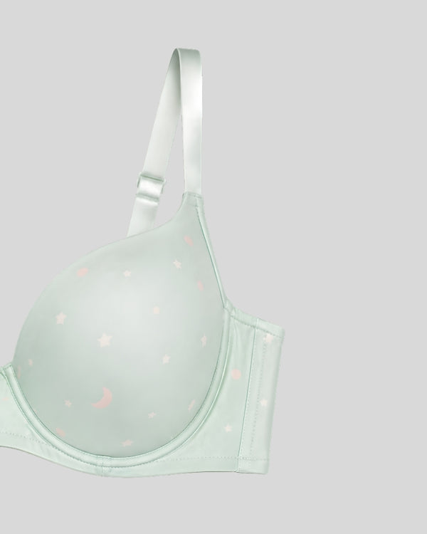 Mint Moon Comfort Bra