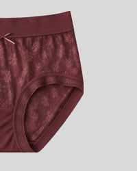 Mahogany Blossom Lace Panty