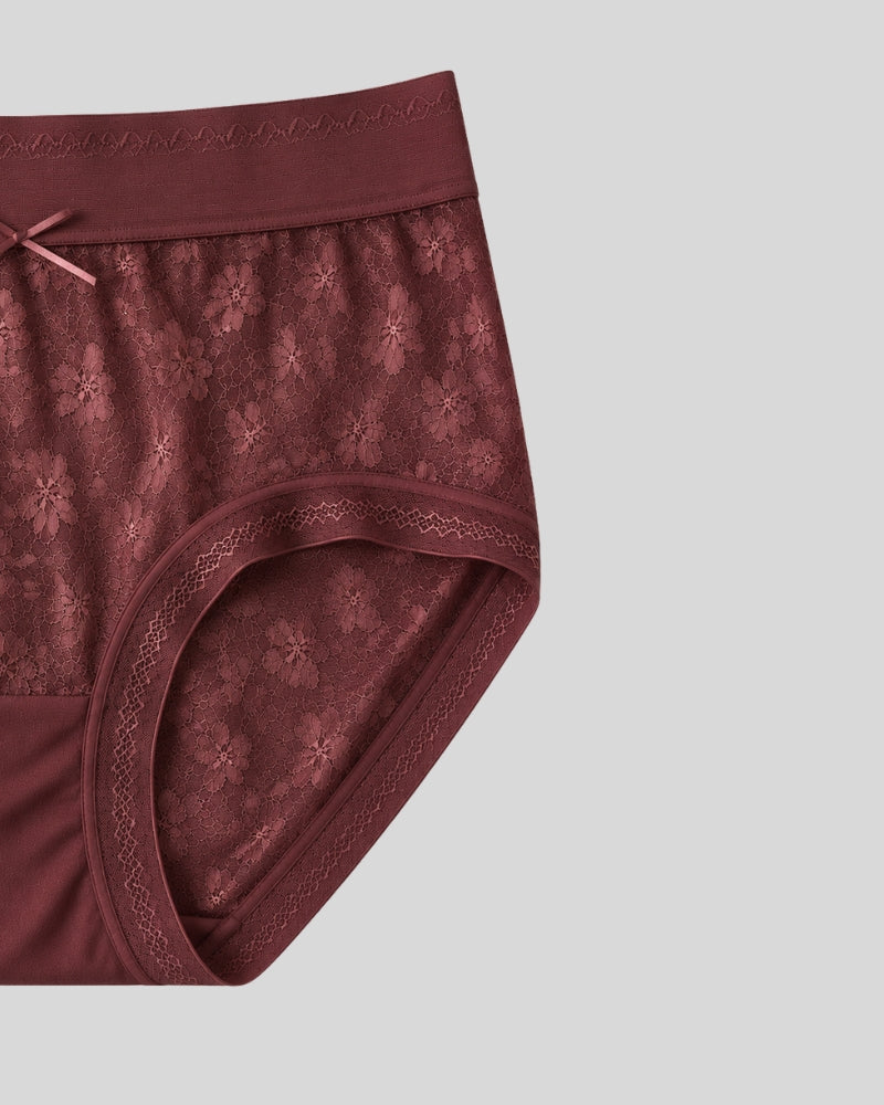 Mahogany Blossom Lace Panty