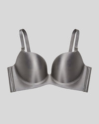 Silver Mist Silk Push-Up Bra