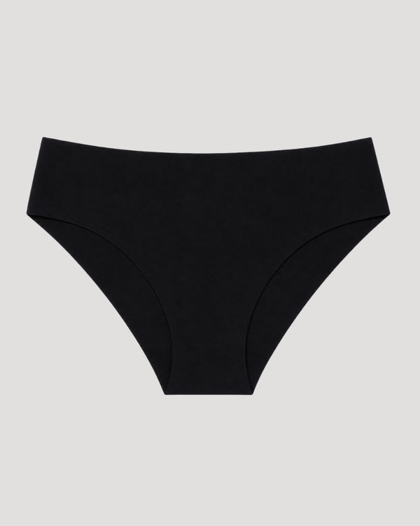 Black Seamless Comfort Bikini Panty