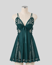 Emerald Butterfly Elegance