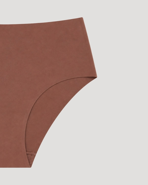 Mocha Seamless Comfort Bikini Panty