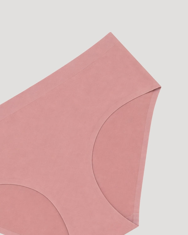 Blush Pink Seamless Comfort Bikini Panty