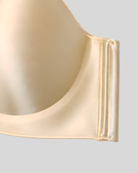 Champagne Silk Push-Up Bra