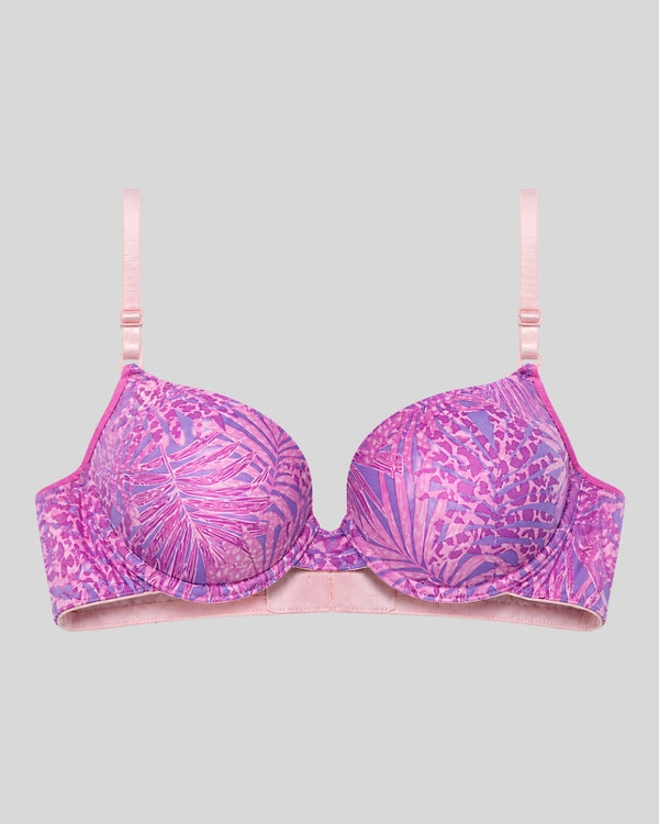 Tropical Glow Push-Up Bra