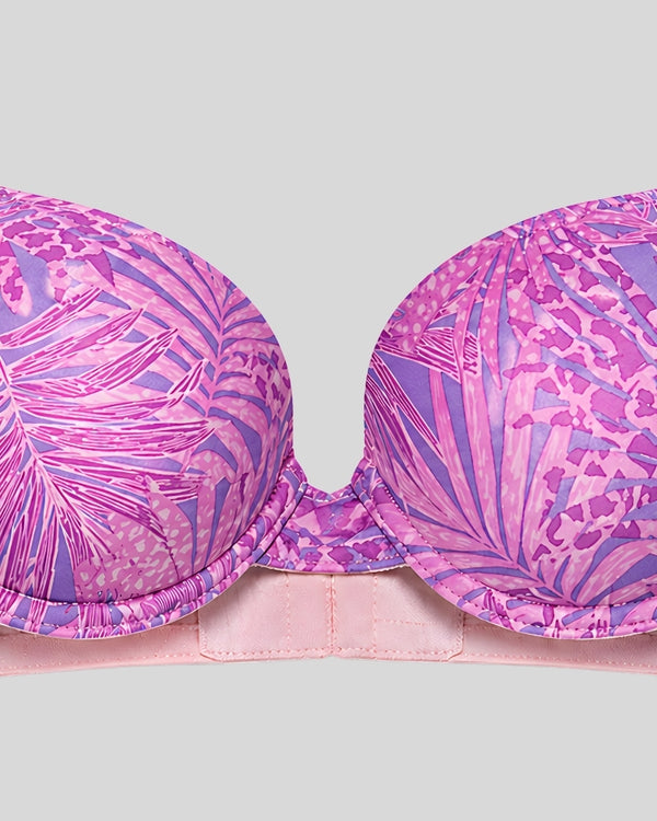 Tropical Glow Push-Up Bra