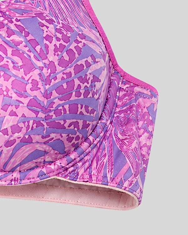 Tropical Glow Push-Up Bra