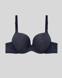 Midnight Heather Soft Push-Up Bra