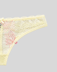 Vanilla Lace Thong