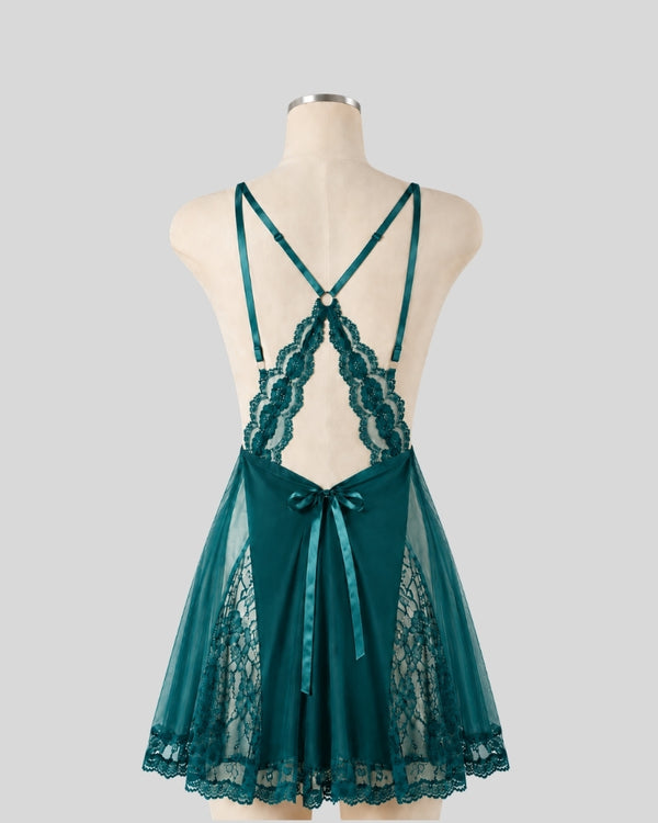 Emerald Butterfly Elegance