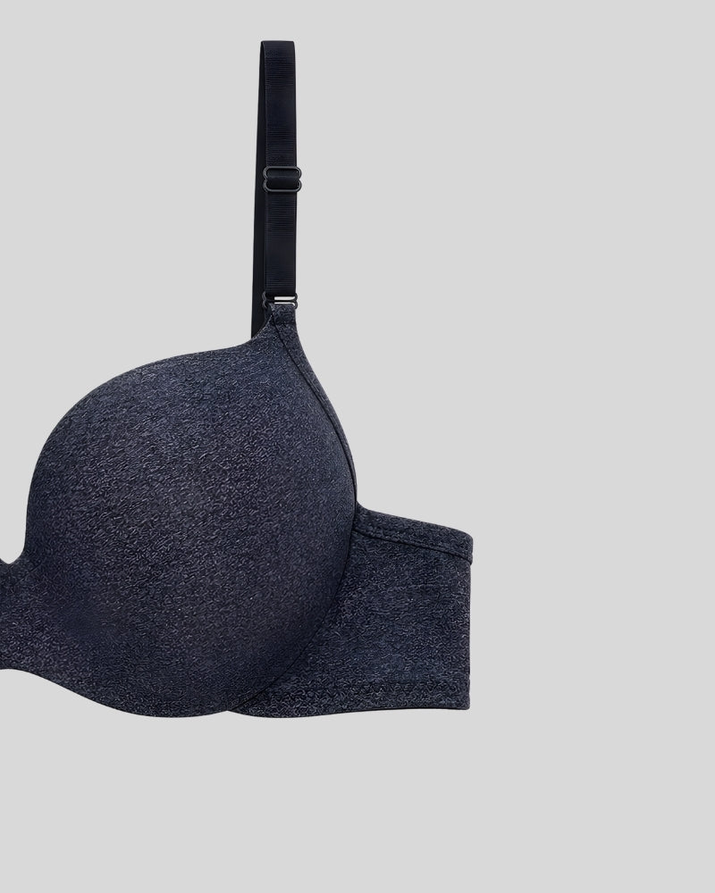 Midnight Heather Soft Push-Up Bra